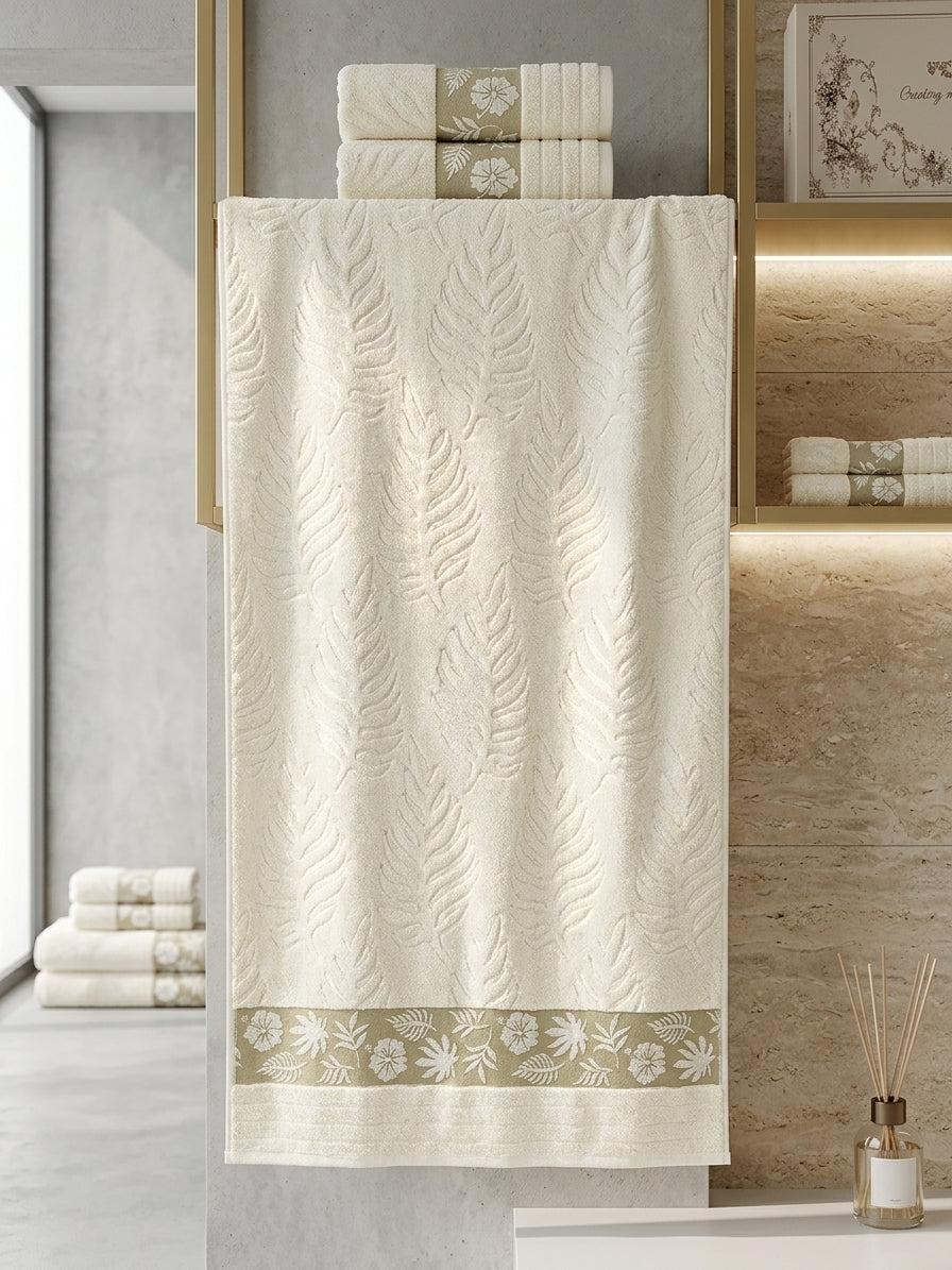TM Home Luxury Hotel Towels 120*70 – 100% Egyptian Cotton – Soft, Absorbent, and Durable