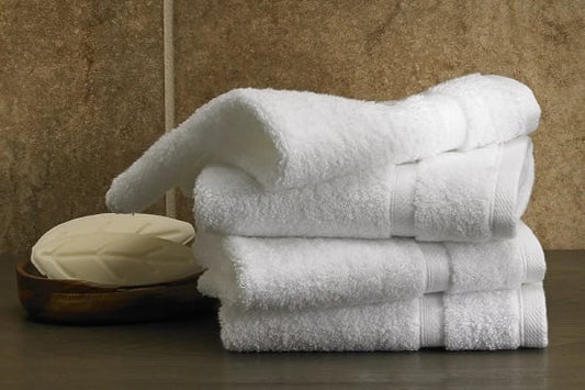 منشفة فندقية فاخرة من TM HOME – قطن طبيعي 100% – 450 جرام لكل منشفة، فائقة النعومة، عالية الامتصاص وسريعة الجفاف – جودة ممتازة، مقاس 50×100 سم