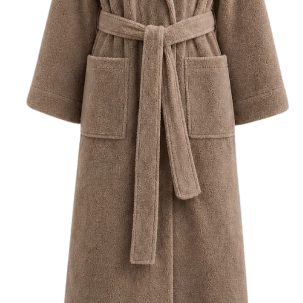 TM HOME Luxury Hotel Bath Robe – 100% Egyptian Cotton – Elegant Color – Ultra-Soft, Highly Absorbent & Premium Quality for Home, Spa & Hotels