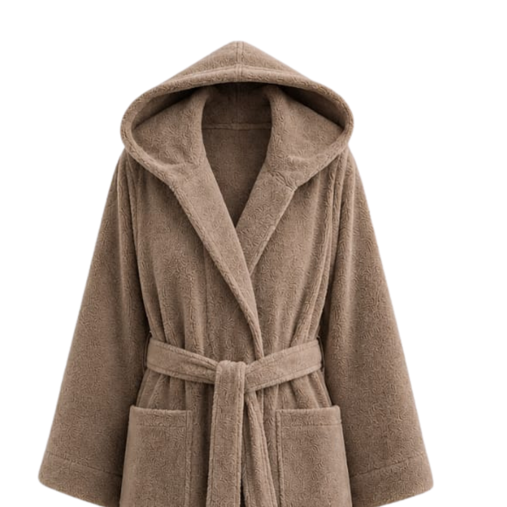 TM HOME Luxury Hotel Bath Robe – 100% Egyptian Cotton – Elegant Color – Ultra-Soft, Highly Absorbent & Premium Quality for Home, Spa & Hotels
