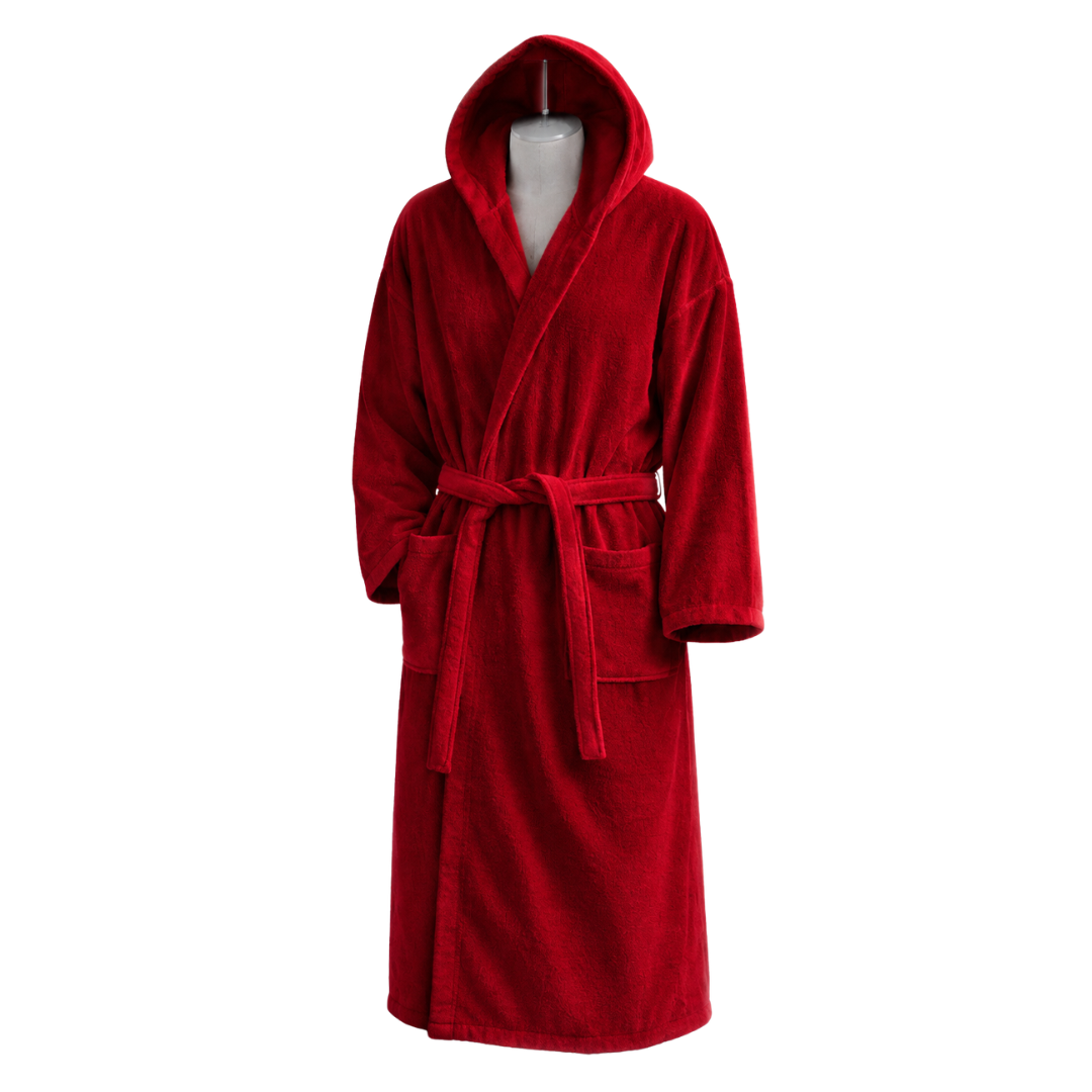 TM HOME Luxury Hotel Bath Robe – 100% Egyptian Cotton – Elegant Color – Ultra-Soft, Highly Absorbent & Premium Quality for Home, Spa & Hotels