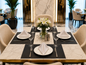 Premium Hotel-Quality Woven Placemat – Elegant Dining Table Mat, Durable & Easy-Care, Luxury Restaurant & Home Table Setting