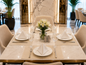 Premium Hotel-Quality Woven Placemat – Elegant Dining Table Mat, Durable & Easy-Care, Luxury Restaurant & Home Table Setting