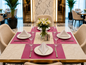 Premium Hotel-Quality Woven Placemat – Elegant Dining Table Mat, Durable & Easy-Care, Luxury Restaurant & Home Table Setting