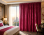 Blackout curtains FLORAL  - 100% Blackout - sun zero - Fully Darkness for Room - thermal insulated fabric - silver steel Grommets - 1 Piece 150W X 240L