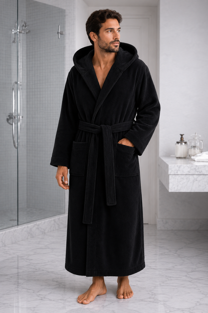 TM HOME Luxury Hotel Bath Robe – 100% Egyptian Cotton – Elegant Color – Ultra-Soft, Highly Absorbent & Premium Quality for Home, Spa & Hotels (Copy)