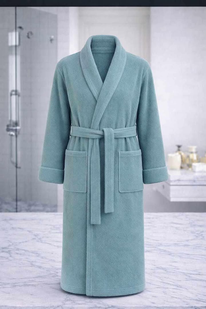 TM HOME Luxury Hotel Bath Robe – 100% Egyptian Cotton – Elegant Color – Ultra-Soft, Highly Absorbent & Premium Quality for Home, Spa & Hotels