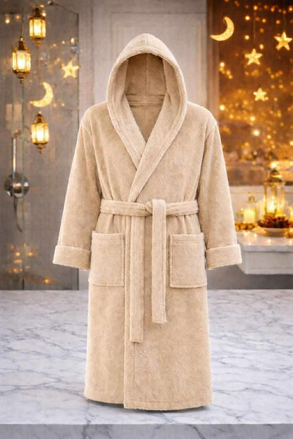 TM HOME Luxury Hotel Bath Robe – 100% Egyptian Cotton – Elegant Color – Ultra-Soft, Highly Absorbent & Premium Quality for Home, Spa & Hotels