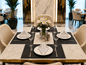 Premium Hotel-Quality Woven Placemat – Elegant Dining Table Mat, Durable & Easy-Care, Luxury Restaurant & Home Table Setting - TM HOME