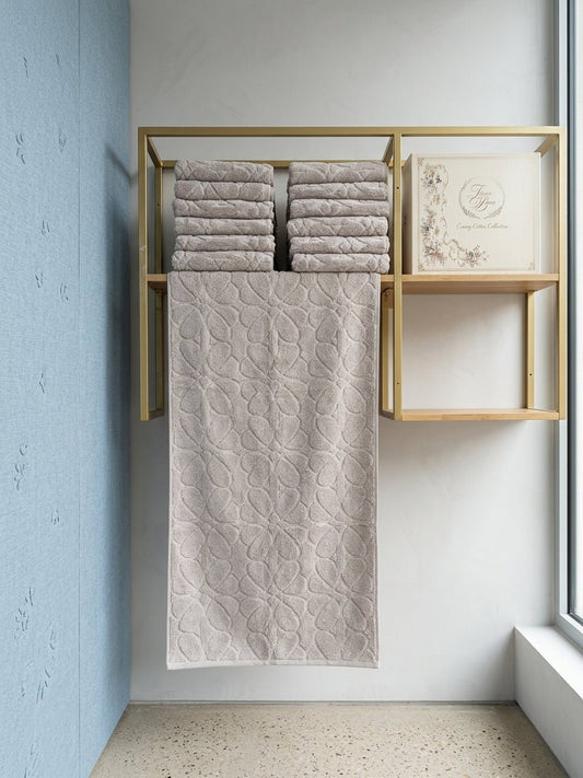 TM HOME Luxury Hotel Towel SIZE 100*50 – 100% Natural Cotton – 250g Each, Ultra-Soft, Highly Absorbent & Quick-Dry – Premium Quality, Size 50×100 cm (Copy) (Copy) - TM HOME